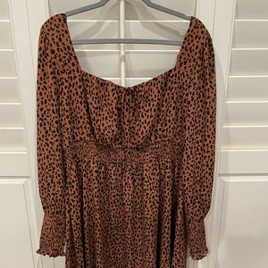Animal Print Dress